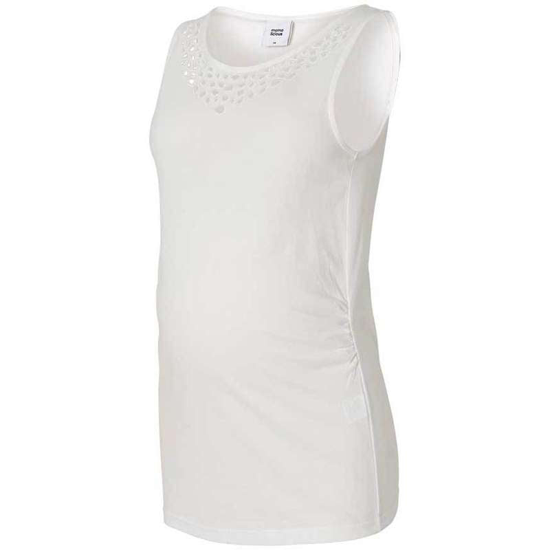 Mamalicious Cutouts Vent Top - Snow White 