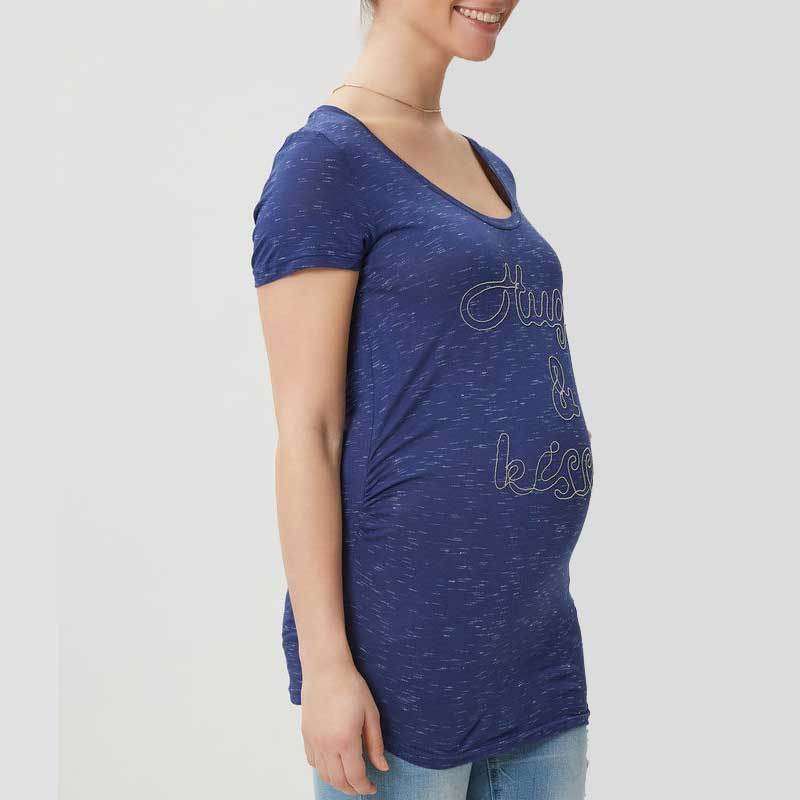 Mamalicious Jersey Ventiloberteil - Blau 