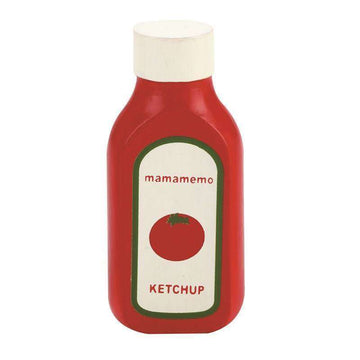 MaMaMeMo Comida de Legumes em Madeira - Ketchup 