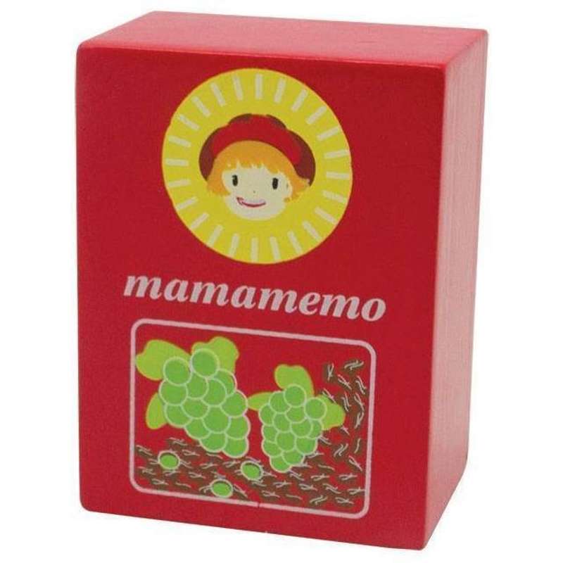 MaMaMeMo Comida de brinquedo em madeira - Pacote de resina 