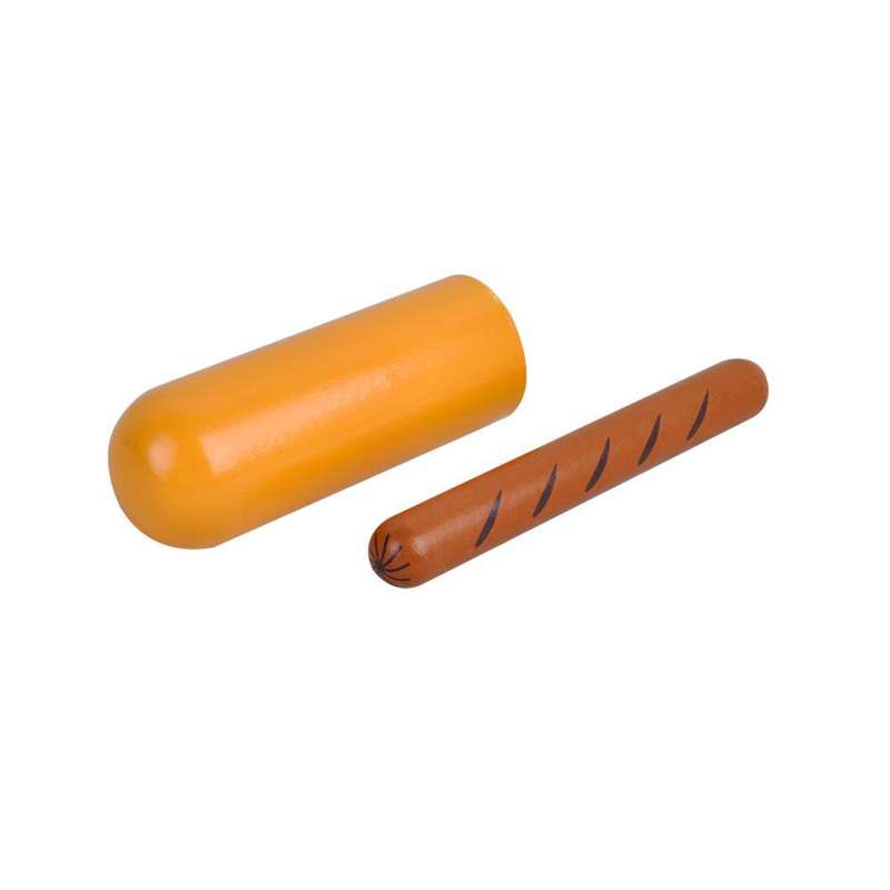 MaMaMeMo Nourriture jouet dans le bois - Hotdog français 