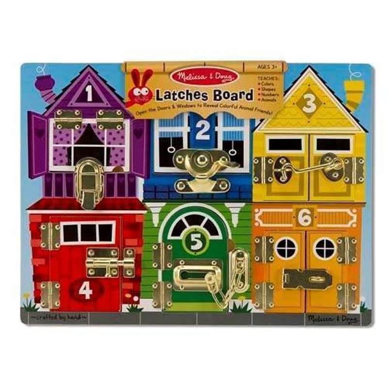 Melissa & Doug Κλειδαριά σε ξύλο 