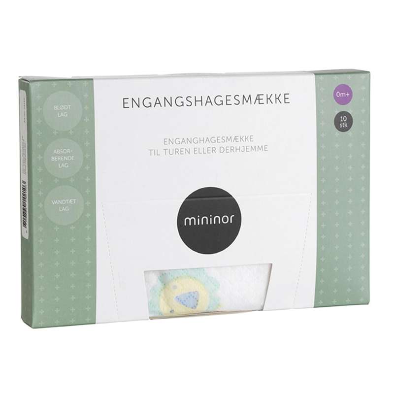 Mininor Еднократни хигиенни кърпички - 10 бр. 