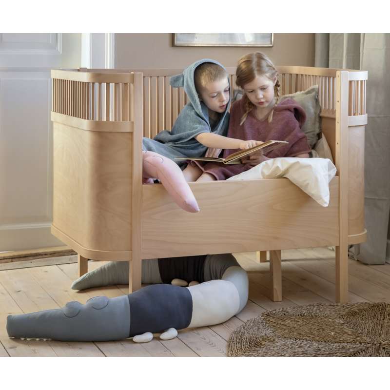 Sebra The Bed - Classic - Baby and Junior - Wooden Edition 