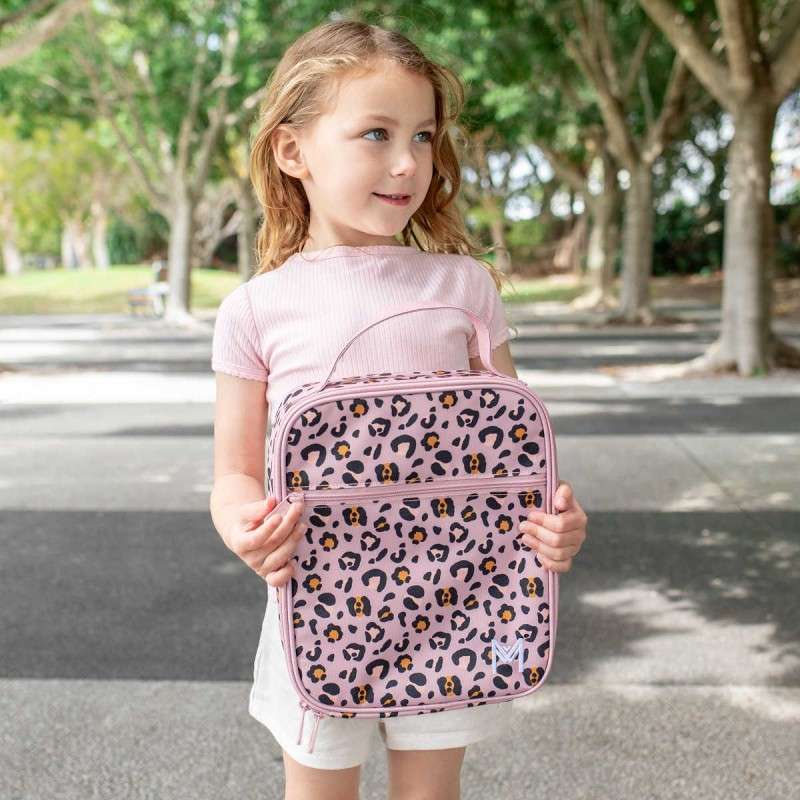 MontiiCo Hladilna torba - Velika - Cvetni leopard 