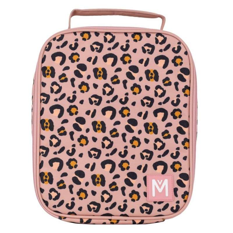 MontiiCo Hladilna torba - Velika - Cvetni leopard 