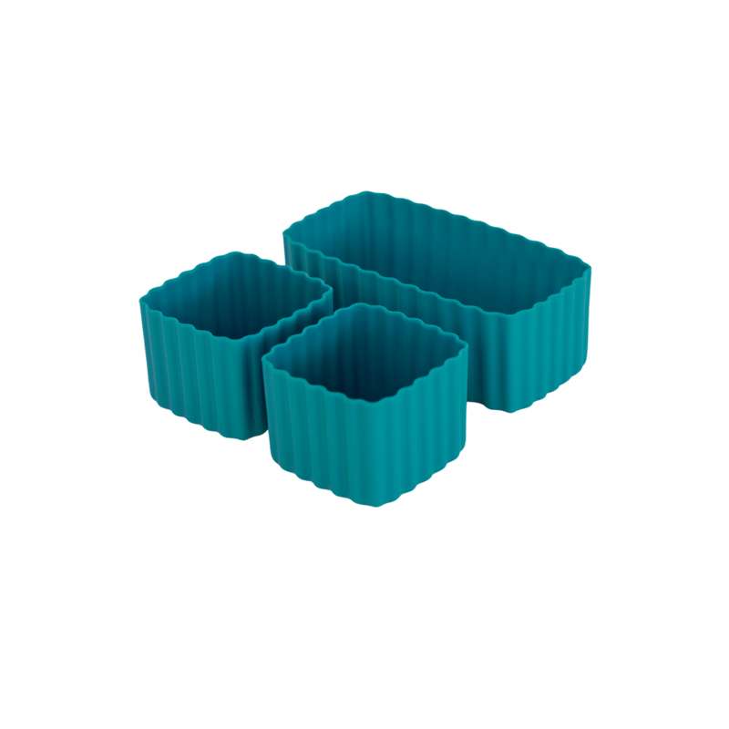 MontiiCo Mix Bento Silicone Cups - 3 pcs. - Pine 