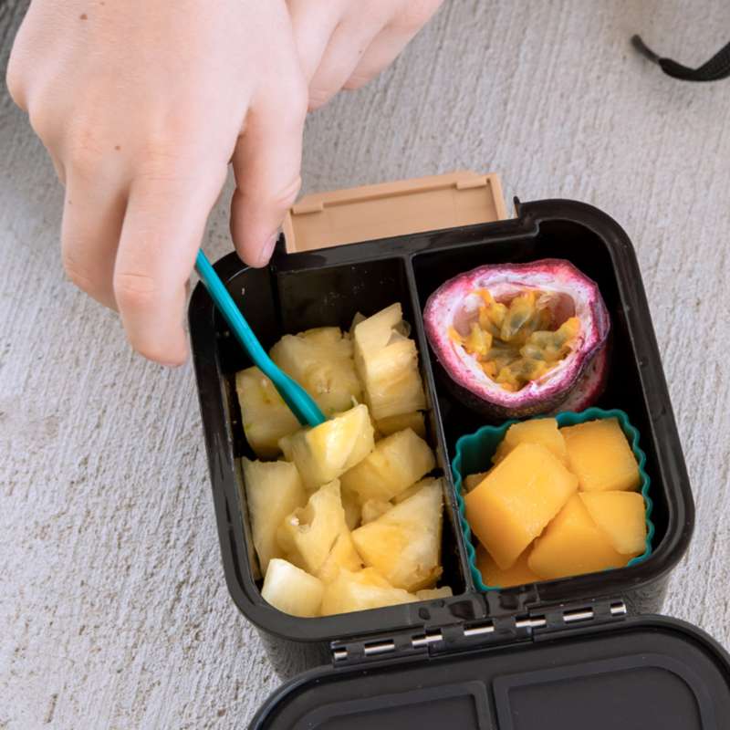 MontiiCo Mešani silikonski skodelice Bento - 3 kosi - Calypso 