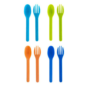 MontiiCo Unterwegs Besteck - 4 Sätze. - Burst 