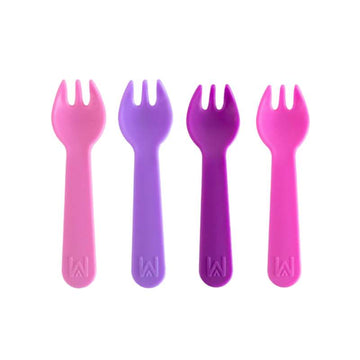 MontiiCo Sada Spork - 4 ks - Růžová 