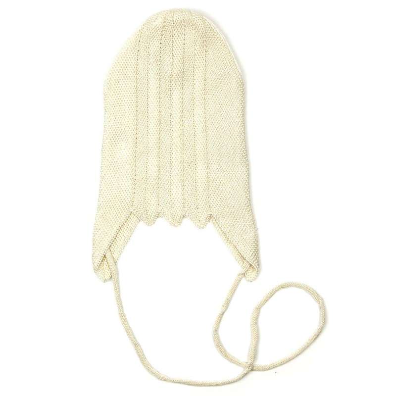 Engel Natur Czapka dla niemowlęcia - Jedwab - Naturalny 