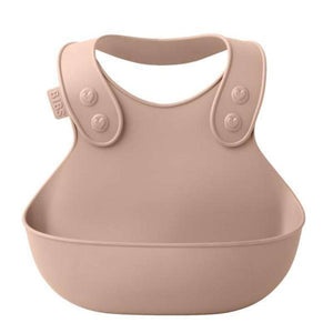 BIBS Abendessen - Silikon-Hagesmæk - Blush 