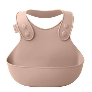 BIBS Abendessen - Silikon-Hagesmæk - Blush 
