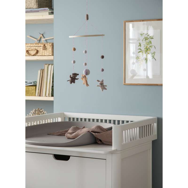 Sebra Changing table with drawers - Classic White - Bundle 1 