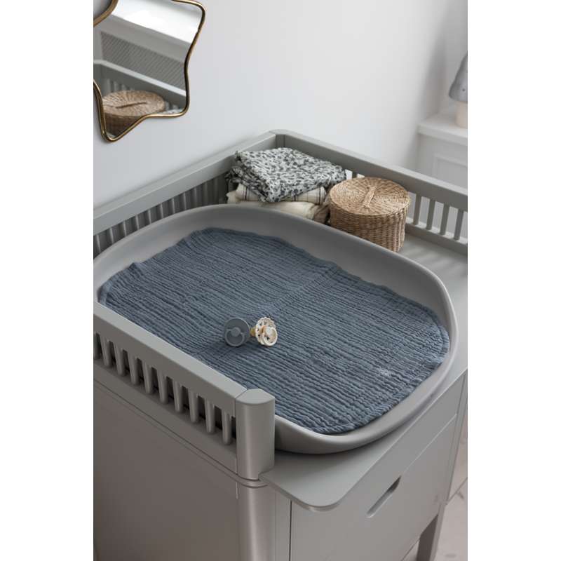 Sebra Puslebord s ladicama - Kamena siva - Paket 1 