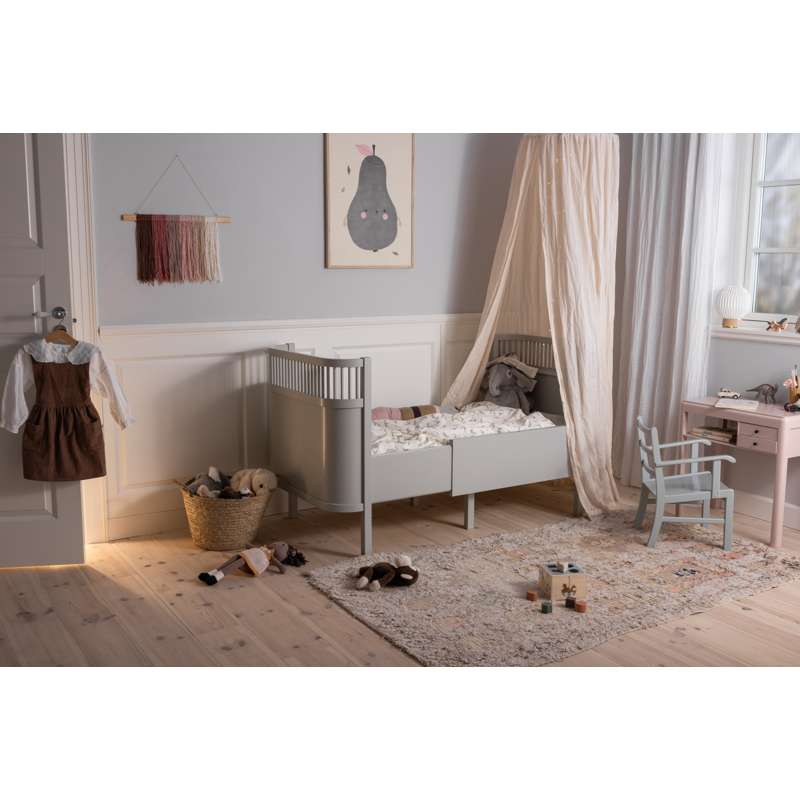 Sebra Sengen - Klassisk - Baby & Jr. - Stone Grey - Bundle 2