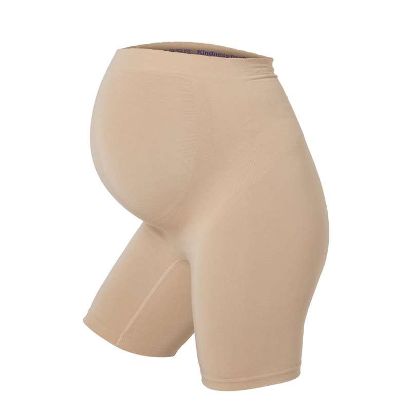 Momkind Belly Support - Shorts with Belly Support - Organic Bamboo - Sand 