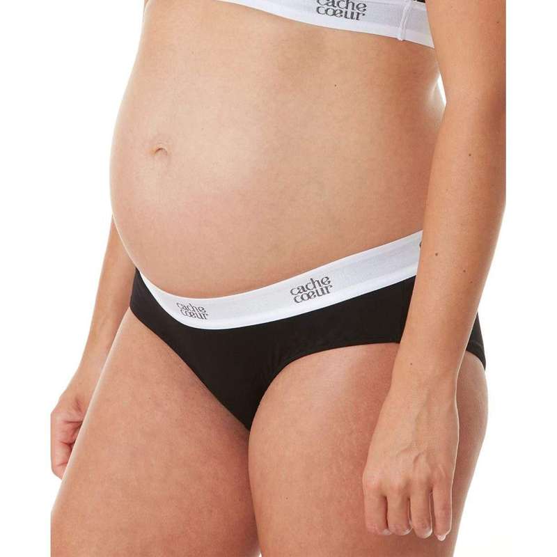 Cache Coeur Life - Maternity low waist brief - Underwear - Black 