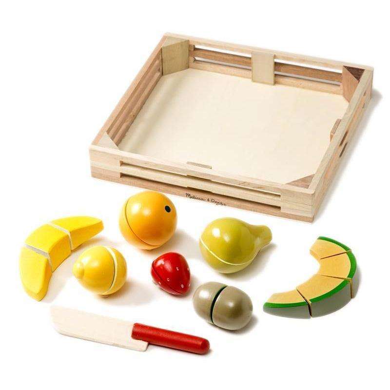 Melissa & Doug Nourriture en bois pour couper les fruits 