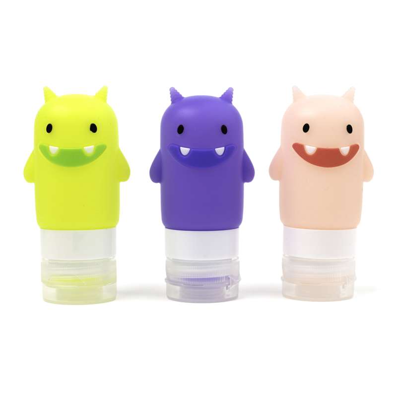 Yumbox Accessories - Squeezy Monsters Dressing Bottles - 3 pcs. 