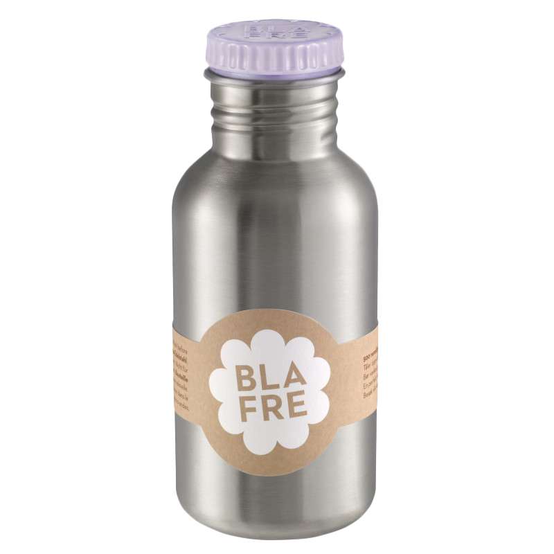 Blafre Water bottle in Steel - 500 ml. - Purple 