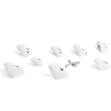 That's Mine Grandes agarras de escalada (8 pcs.) - Branco 