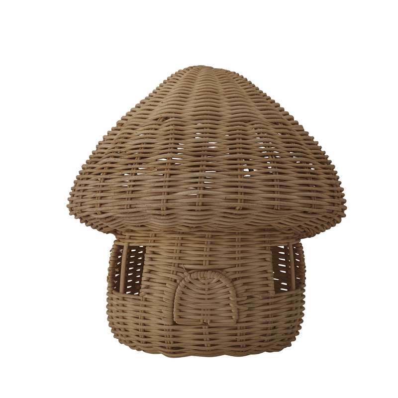 Bloomingville Dodi Casa di Ducky con chiave - Rattan - Brun 