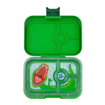 Yumbox Lunchbox - Panino - 4 compartments - Jurassic Green/Dinosaur 