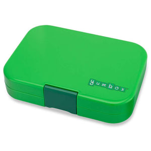 Yumbox Svačinový box bez zásobníku - Panino - pro 4 přihrádky - Jurská zelená 
