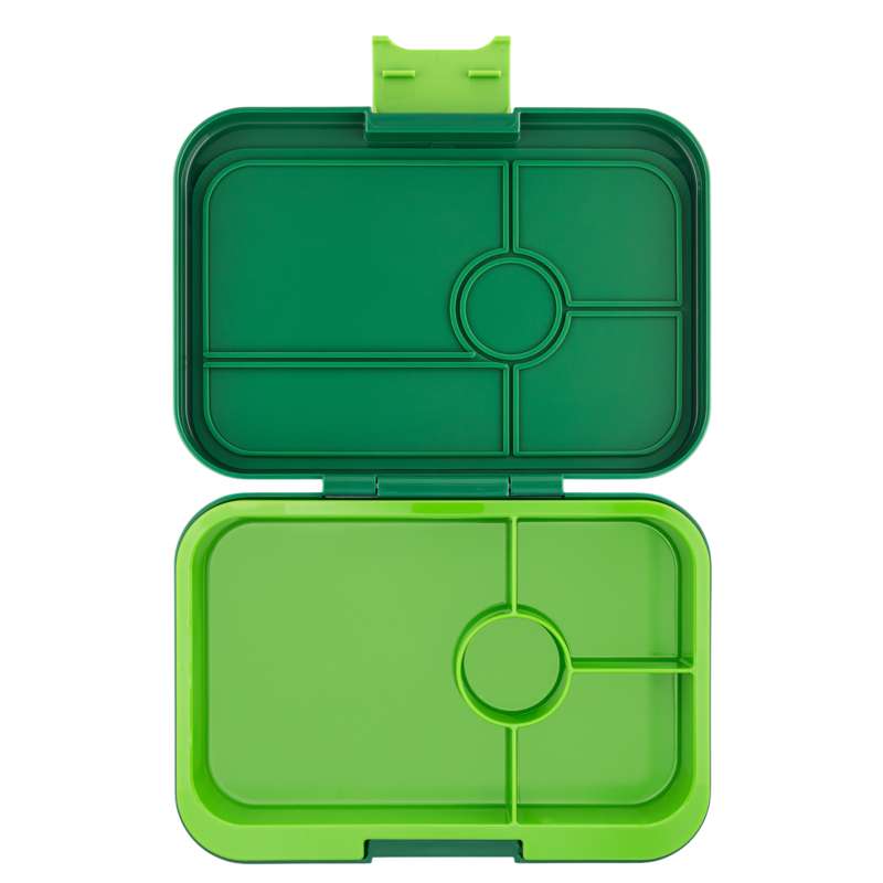 Yumbox Madkasse - Tapas XL - 4 rum - Palm Green/Solid Lime