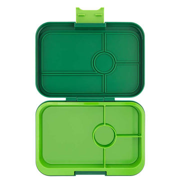 Yumbox Madkasse - Tapas XL - 4 rum - Palm Green/Solid Lime