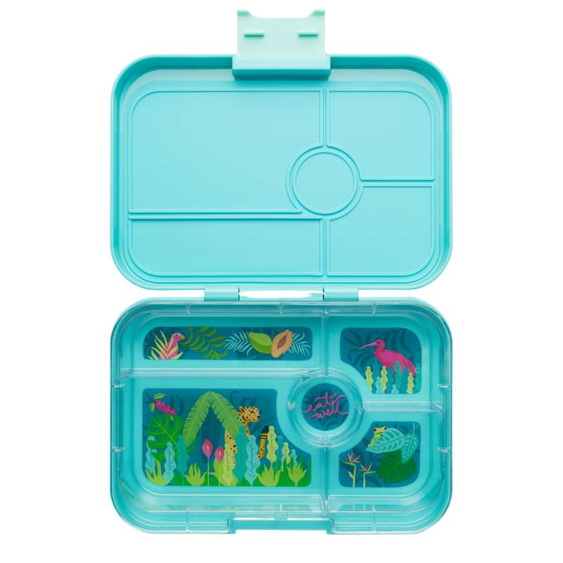 Yumbox Lunchbox - Tapas XL - 5 vakken - Antibes Blauw/Jungle Pastel 