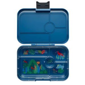 Yumbox Δοχείο φαγητού - Tapas XL - 5 θάλαμοι - Monte Carlo Blue/Jungle 