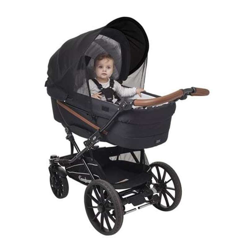 Baby Dan Sunshade for pram and stroller UV 50 protect - black