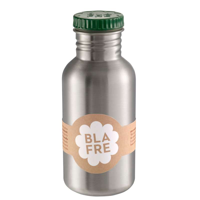 Blafre Stainless Steel Water Bottle - 500 ml - Green