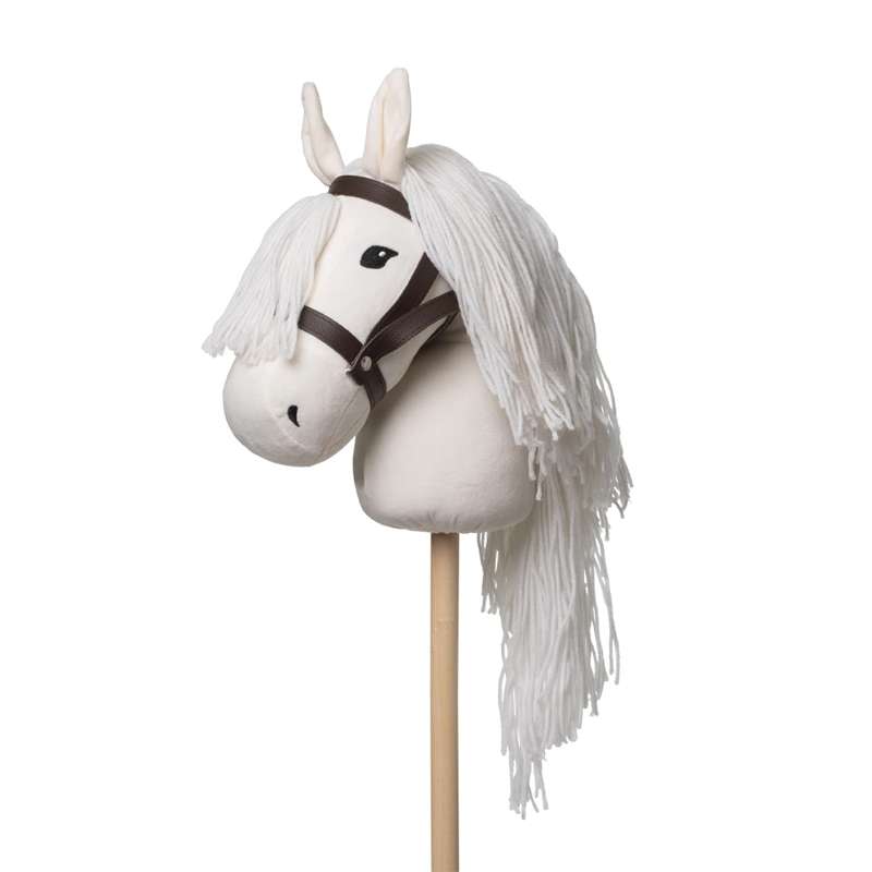 By Astrup Hobby Horse - White with White Mane - 68 cm.