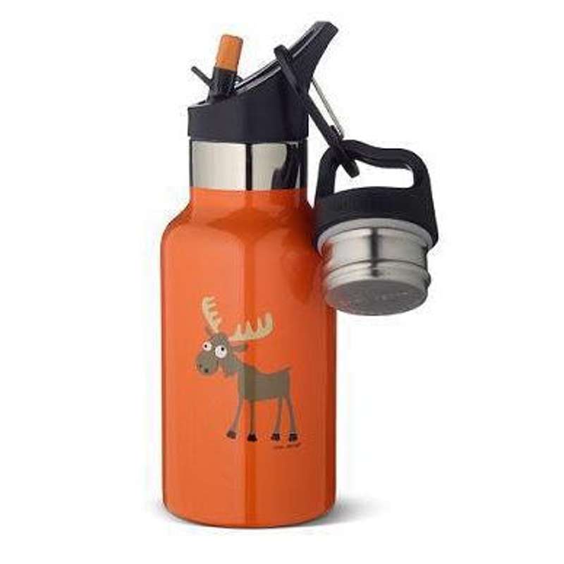 Carl Oscar TEMPflask Thermos Flask - 0.35L - Moose (Orange)