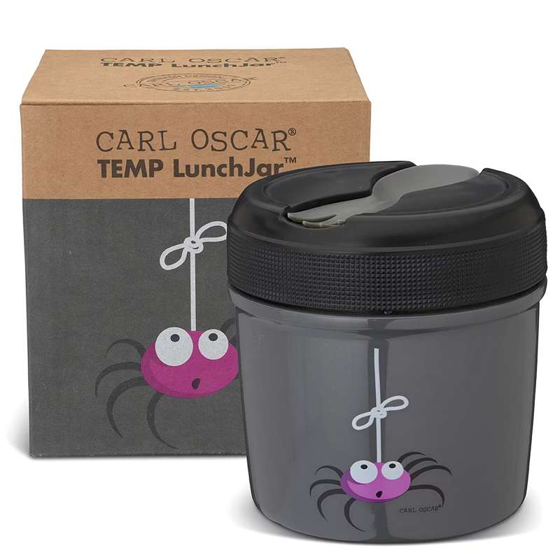 Carl Oscar LunchJar Thermos Container - 0.5L - Spider (Gray)