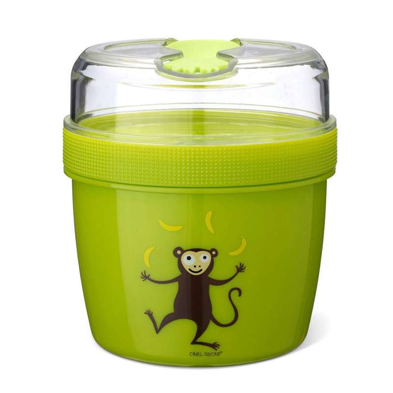 Carl Oscar N'ice Cup Kids with cooling element - Monkey (Lime)