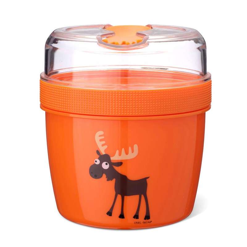 Carl Oscar N'ice Cup Kids with cooling element - Moose (Orange)