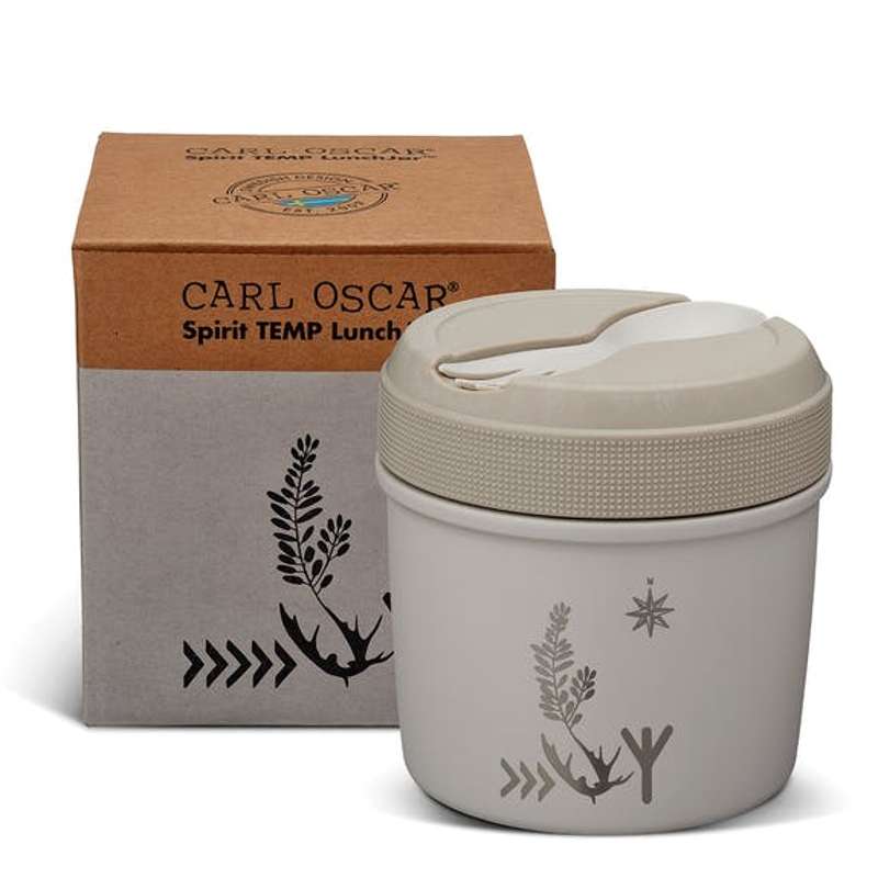 Carl Oscar Spirit LunchJar Thermos Container - 0.5L - Power (Light Gray)