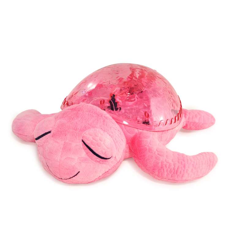 Cloud B Tranquil Turtle Night Light with Light and Sound - Pink