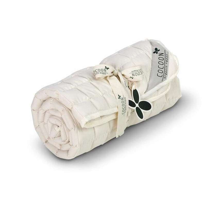 Cocoon Company Organic Kapok 40x84 cm roll mattress for cradle