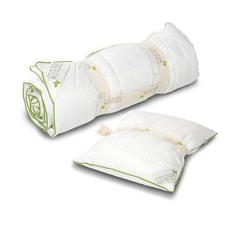 Cocoon Company Amazing Maize 70x100 cm baby duvet and pillow set