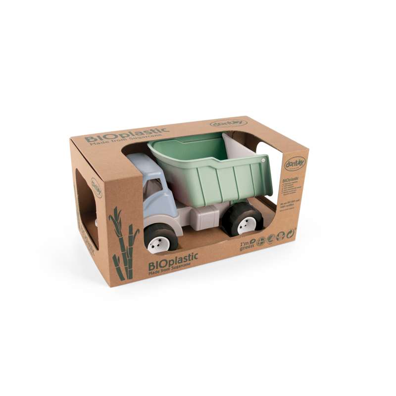 Dantoy BIO plastic truck in a gift box