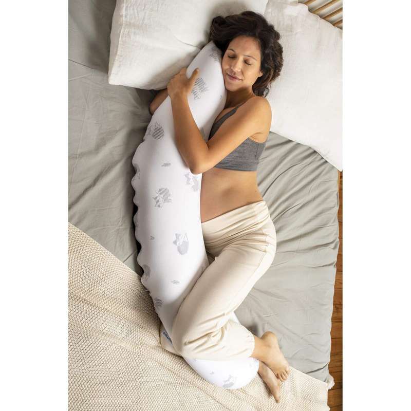 Doomoo Nursing/Pregnancy Pillow 74x42x17 cm - Fox gray