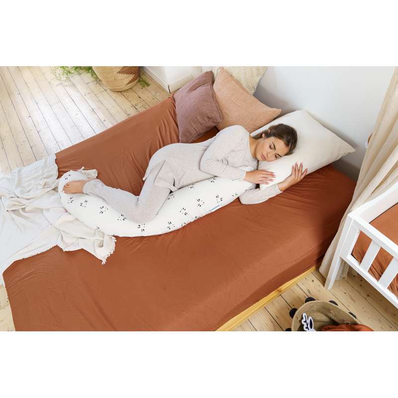 Doomoo Nursing Pillow / Pregnancy Pillow - Deer Cream