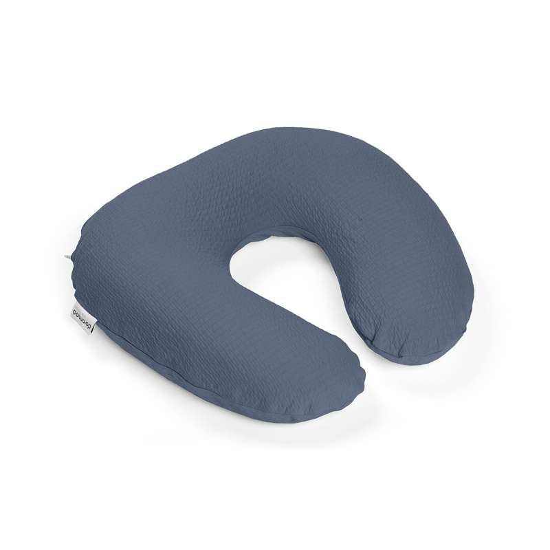 Doomoo Nursing Pillow - Quilt Blue