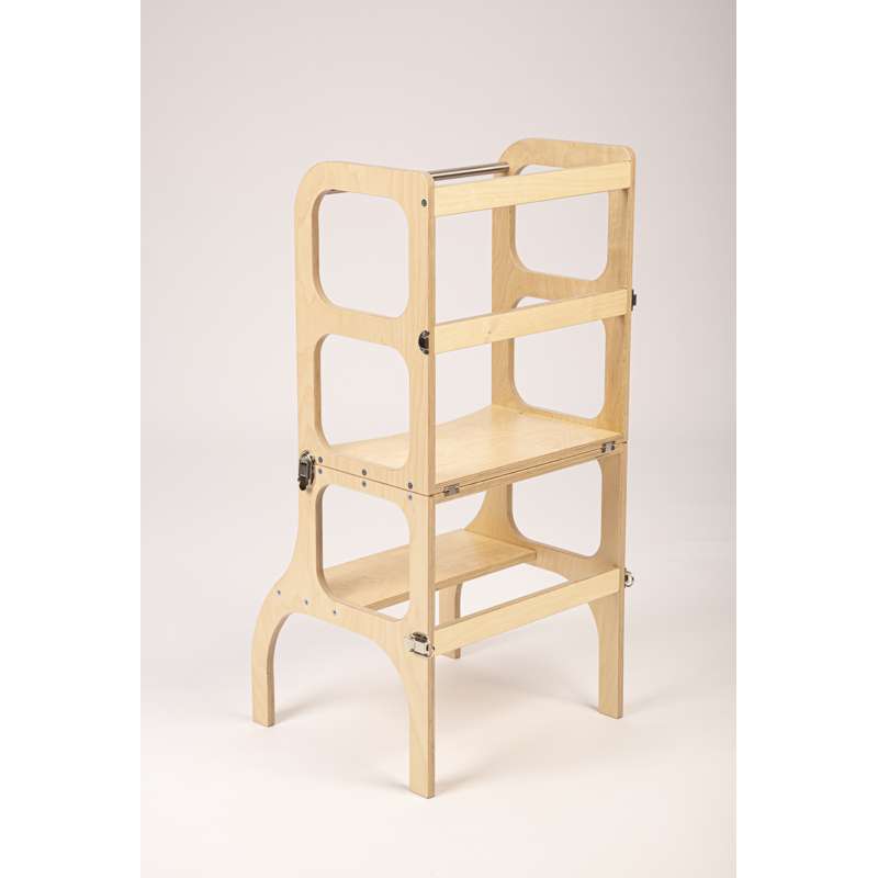 Ette Tete Foldable Learning Tower - Nature