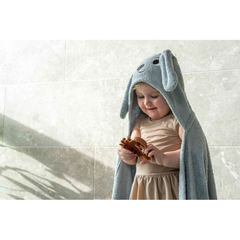 Hare hooded towel